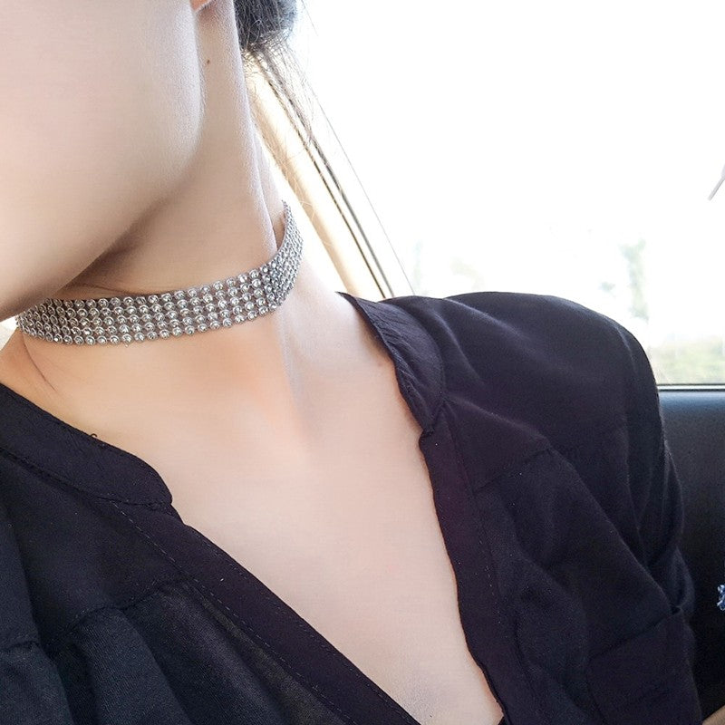 Premium Crystal Rhinestone Choker