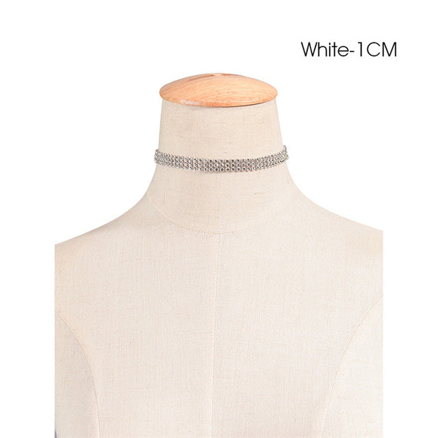 Premium Crystal Rhinestone Choker
