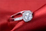 Luxurious Square Wedding ring
