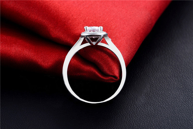 Luxurious Square Wedding ring