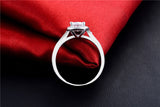 Luxurious Square Wedding ring
