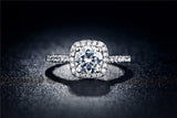 Luxurious Square Wedding ring
