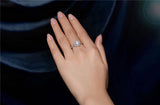 Luxurious Square Wedding ring