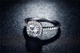 Luxurious Square Wedding ring