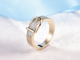 Shining luxurious wedding Belt Ring